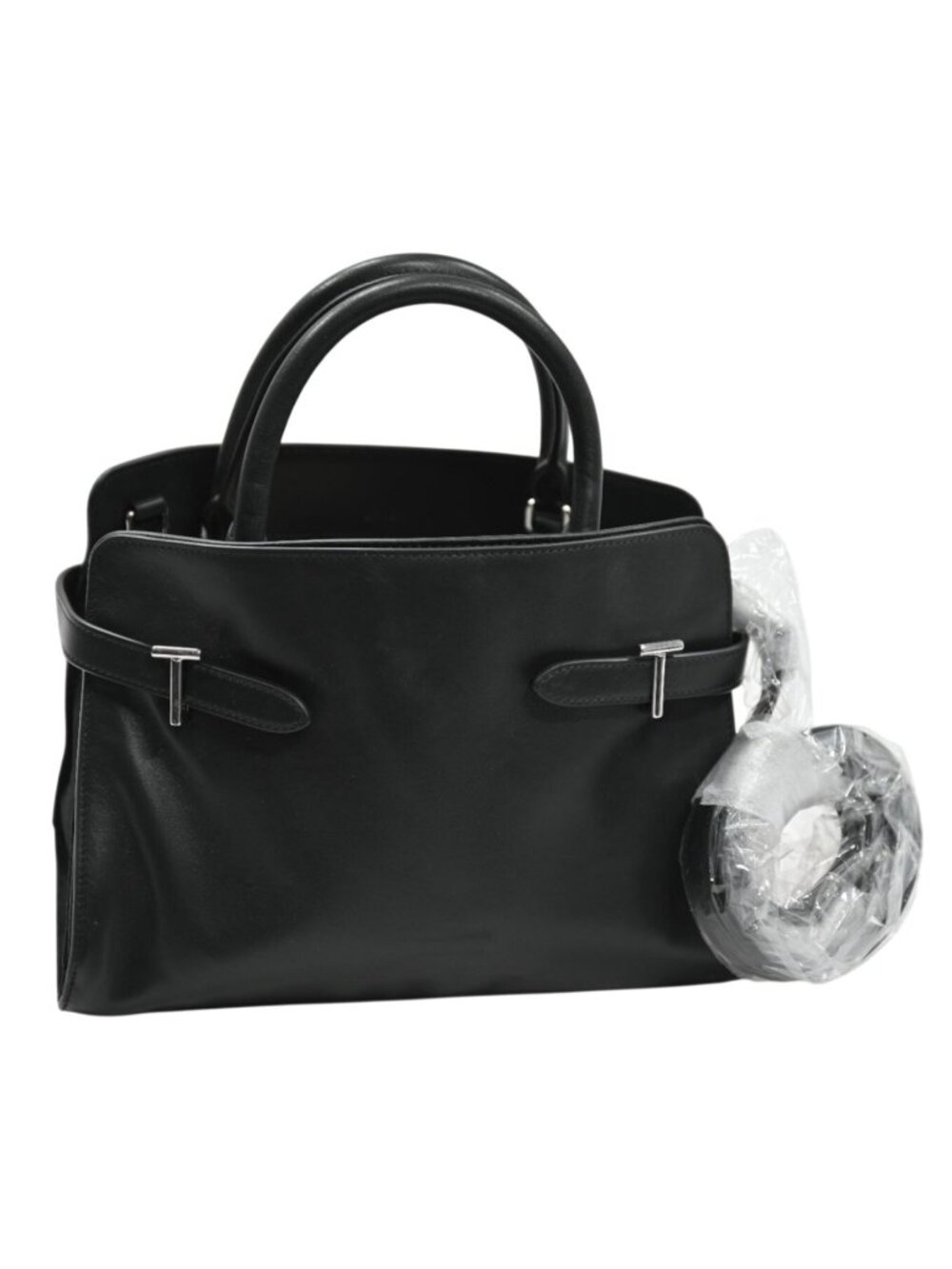 Le Tanneur Emie Medium Tote Bag in Black